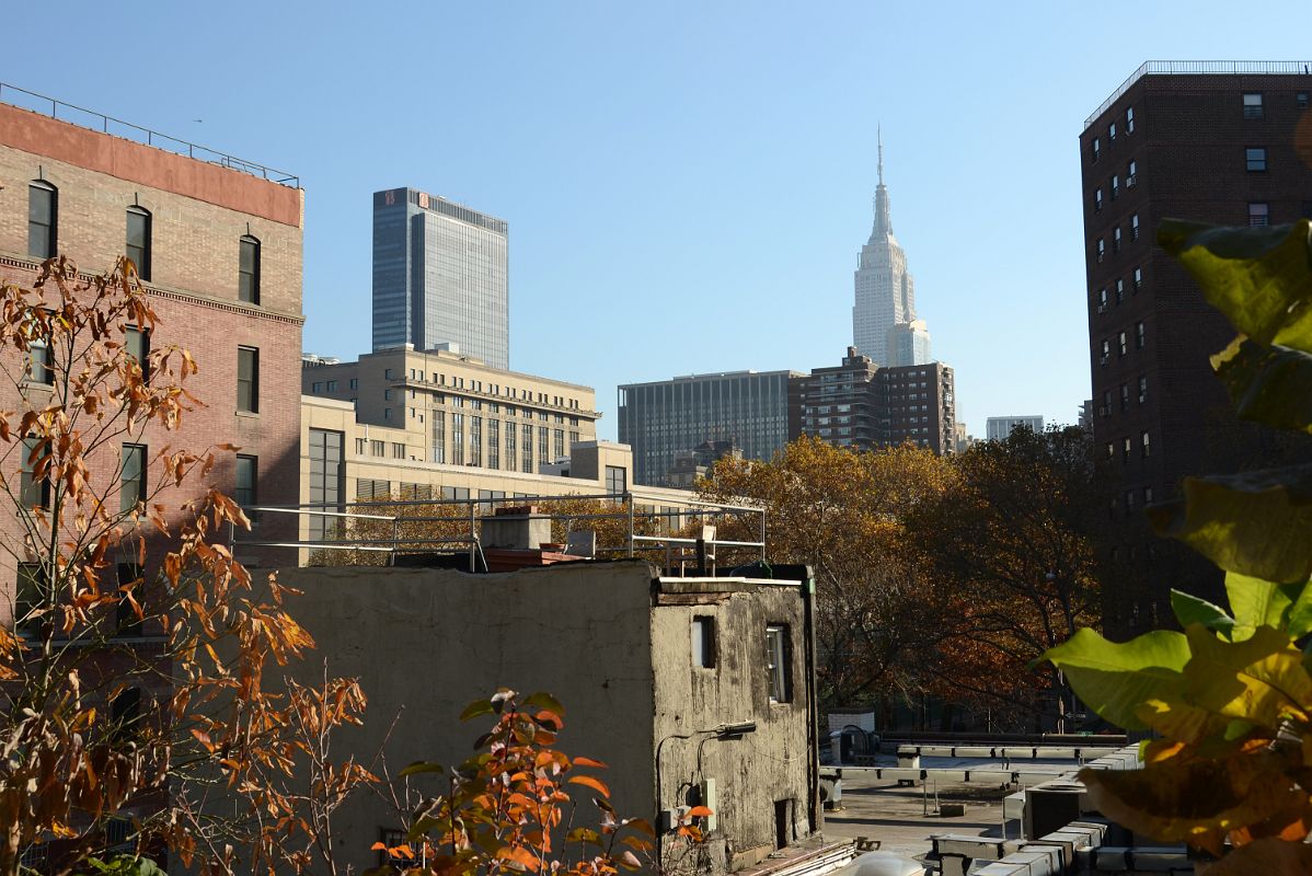 33 One Penn Plaza And Empire State Building From New York High Line Near W 26 St 